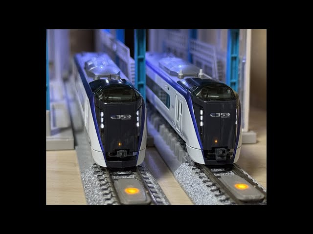 【Nゲージ 鉄道模型】KATO製 JR東日本 E353系(あずさ・かいじ)初版品を久々走行させてみました♪