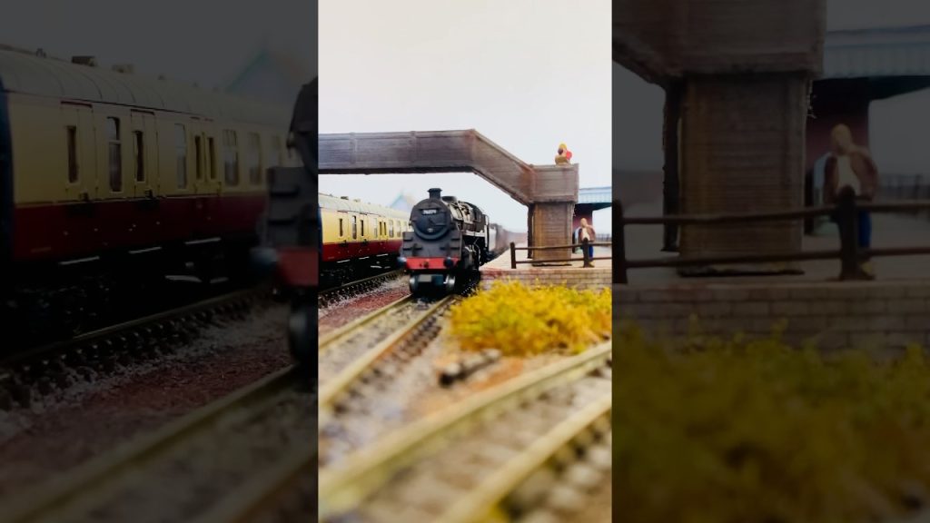 N gauge model railway