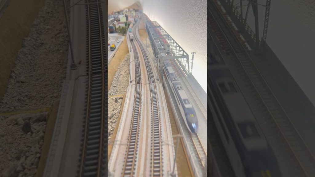 【Nゲージ鉄道模型】京成スカイライナーと成田エクスプレスの競争 #nゲージ