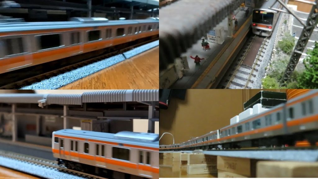 【リアル音声Nゲージ】鉄道第37弾　Nゲージの走行音を実際のものにしてみた。