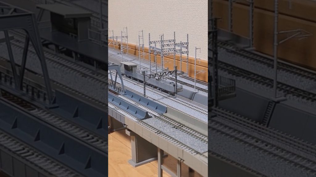 NゲージEF66サメ単機が緊急停車🫢からの力行🫡…#shorts