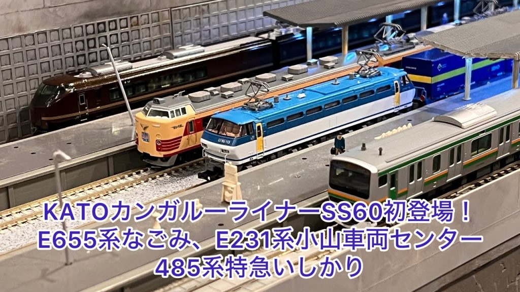 【Nゲージ】KATOカンガルーライナーSS60初登場