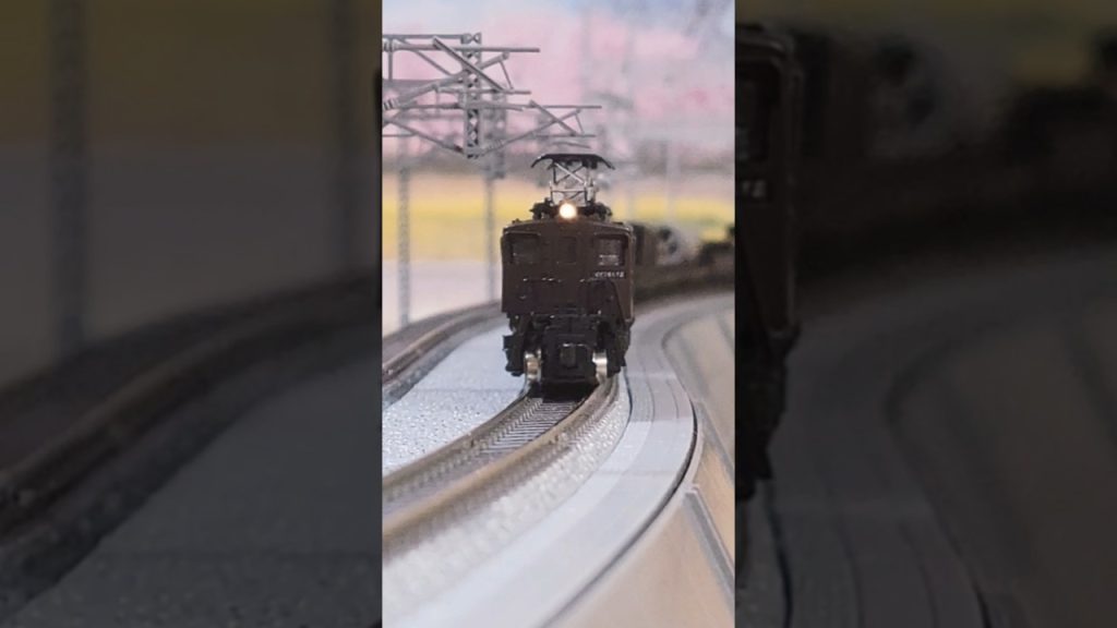NゲージTOMIXの2軸貨車ロング連結はいいけど片付けるのが😱💧要ケースが必要だ❗🫡#shorts