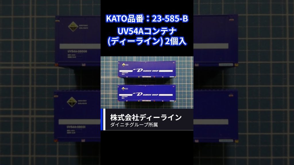 NXコンテナ ディーラインコンテナ Nゲージ新製品 2025年5月・6月
