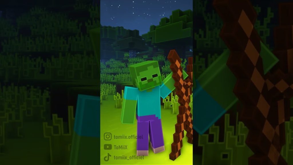 Quand t'essayes de dormir sur Minecraft...