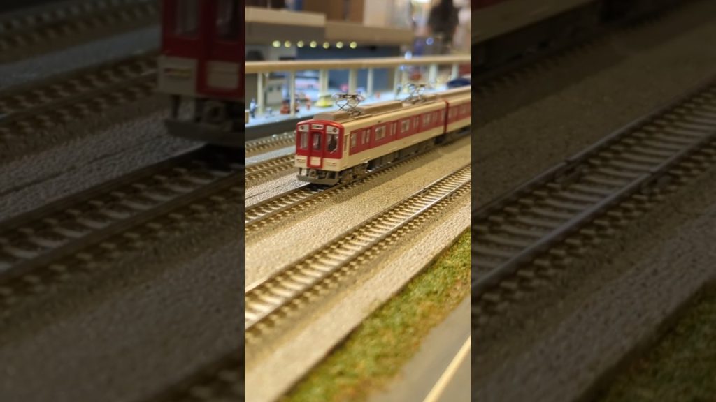 登録お願いします　nゲージ 近鉄6600系　通過　 #鉄道 #train #電車