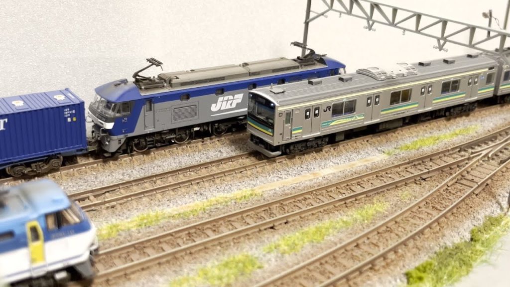 【鉄道模型】205系 南武支線 Nゲージ (鉄コレ) 走行動画