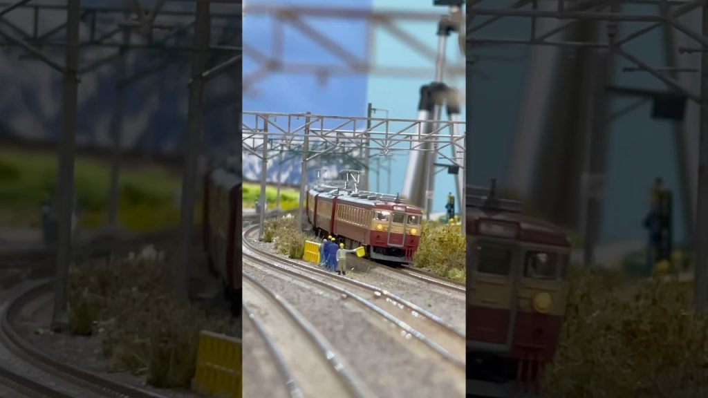455系 急行まつしま・ばんだい　#鉄道模型 #nゲージ #modelrailroad