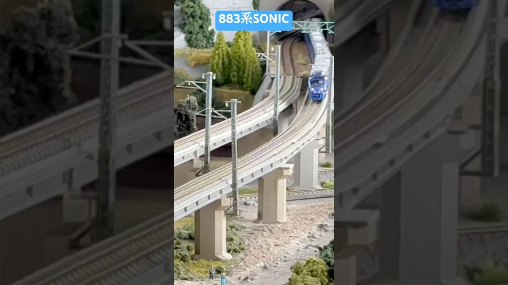 883系SONIC#jr九州 #鉄道模型 #リカラー東京店  #kato