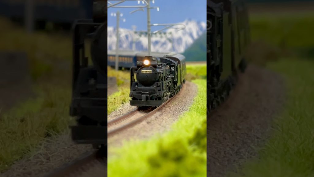 D51牽引 急行大雪　#鉄道模型 #nゲージ #modelrailroad