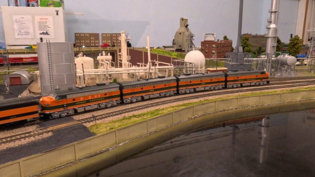 HO Scale Brass Great Northern Empire Builder 1955 Passenger Train Run