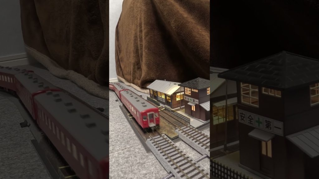 Hoscale ジオラマ詰所 DF50 レッドトレイン 【大阪ジェイモデリング】【ショート】【GoPro】 part 1 001