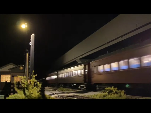 Hoscale 【第二十三回】【雪奈會】ジオラマ走行動画【大阪ジェイモデリング】 part 2