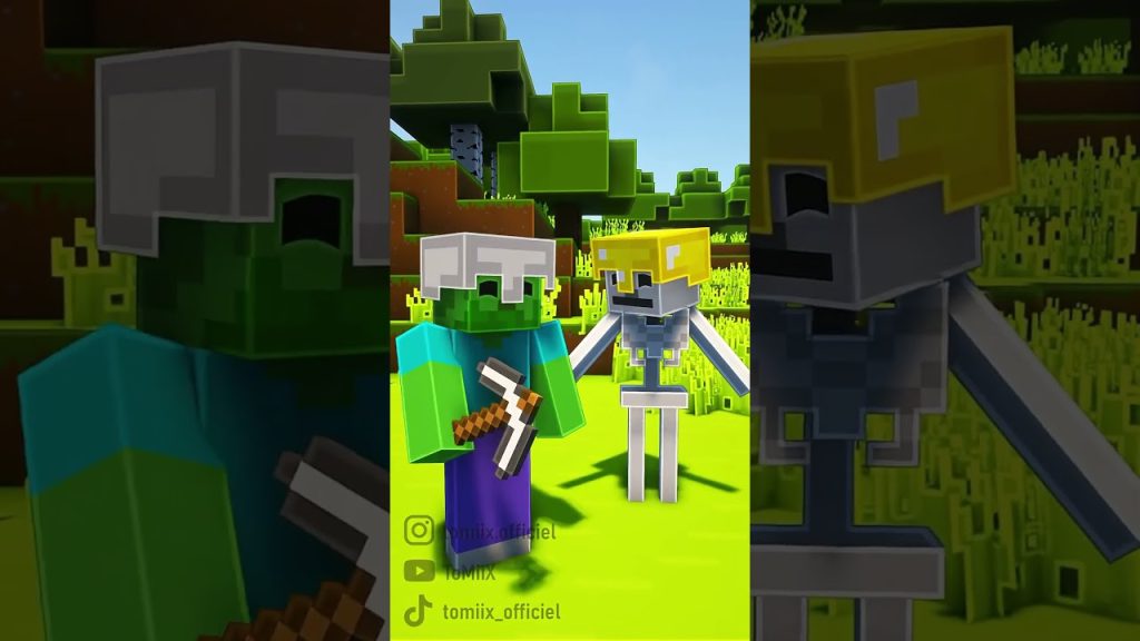 Il aurait rester paisible #short #shorts #minecraft #minecraftshorts #youtubeshorts #viral #tomix