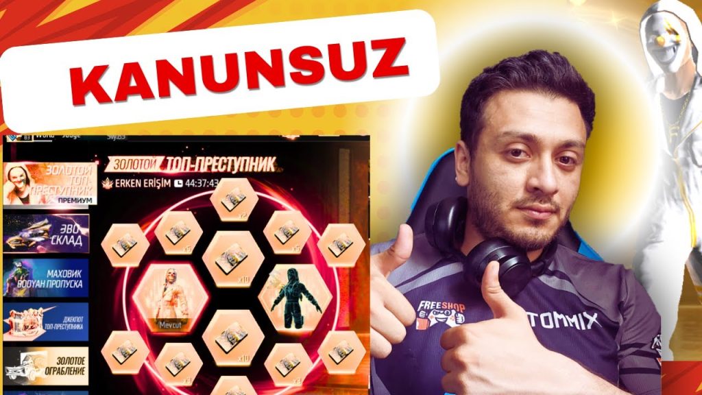 KANUNSUZLAR GƏLDİ PAÇKANIN AĞZIN AÇIN FREE FİRE
