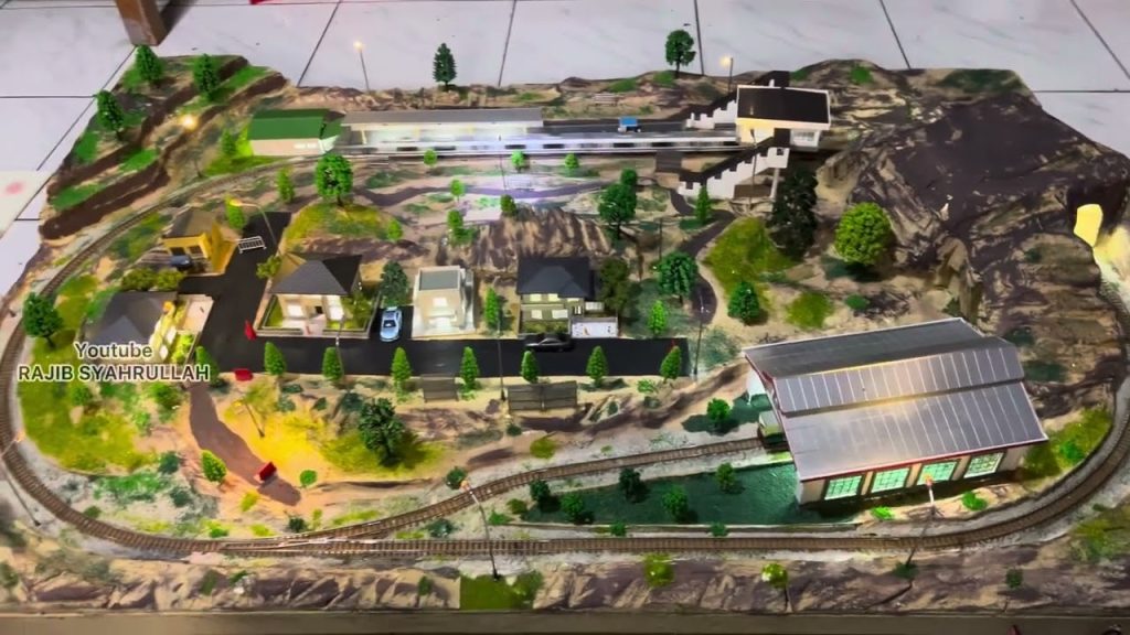 Layout Nscale train kato tomix || by om rajib project