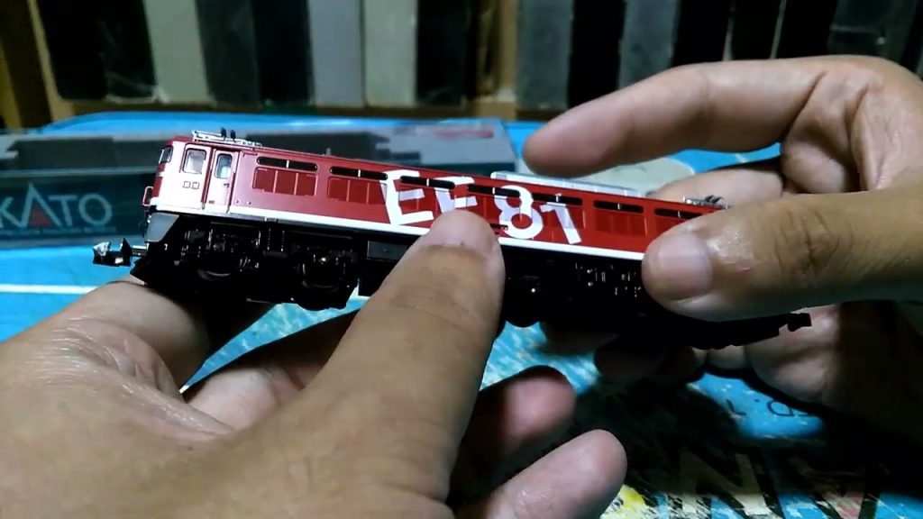 Nゲージ　KATO3066-F EF81-95紹介+付属品取り付け+パーツ紹介