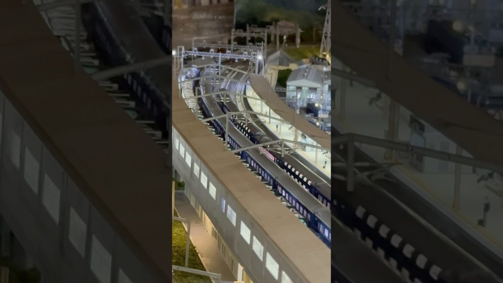 Nゲージ 連休は寝台特急で旅に出たい #n #nゲージ #ジオラマ #modeltrains