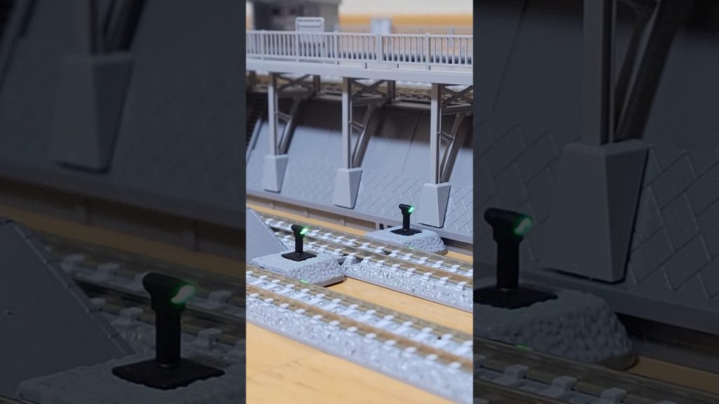 NゲージTOMIXフィーダー型列車接近警報機を設置してみたわ👀…#shorts