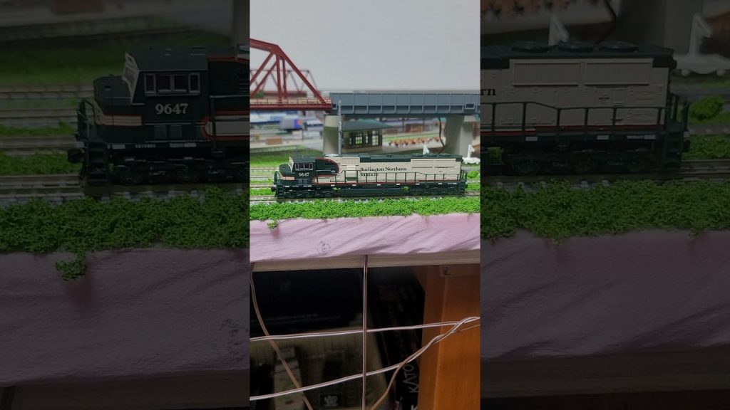 [SD70MAC BNSF 9647 Merger Scheme] Model Train N Scale/N Gauge/ N ゲージ/ spur N #KATOUSA