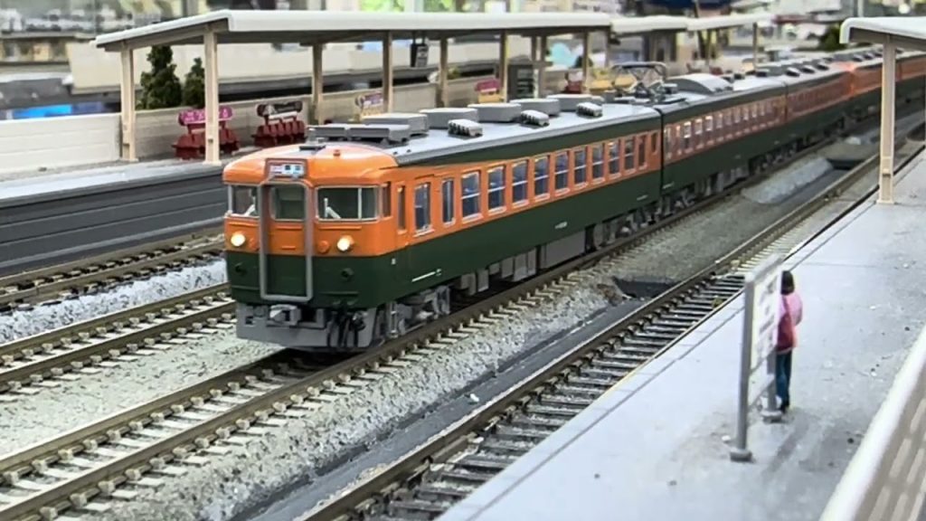 TOMIX 165系急行電車(東海)増結セット その②