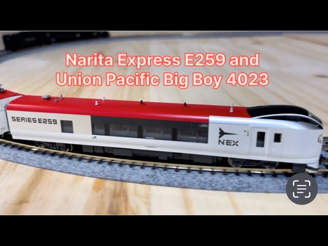 Tomix Narita Express and Broadway Limited Big Boy