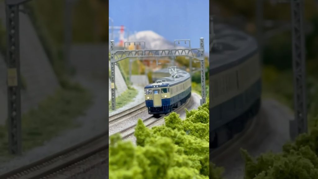 115系横須賀色　#鉄道模型 #nゲージ #modelrailroad