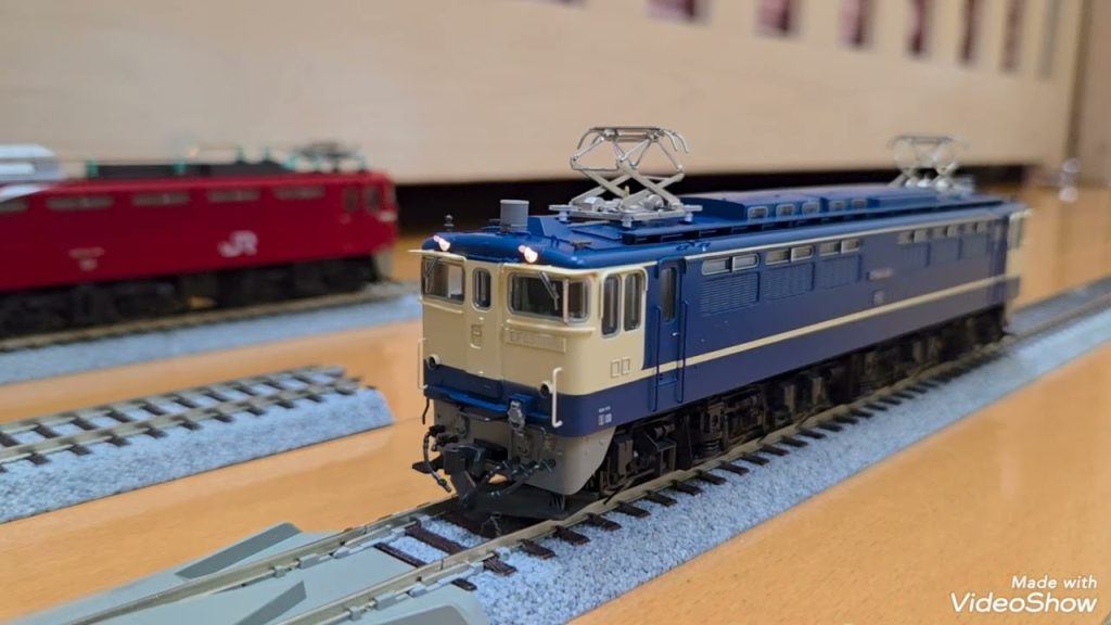 【鉄道模型】16番（HO）/機関車が30両目となりました！KATO EF65-1000後期形を単機で走らせ遊びました（サウンドボックス使用）!!