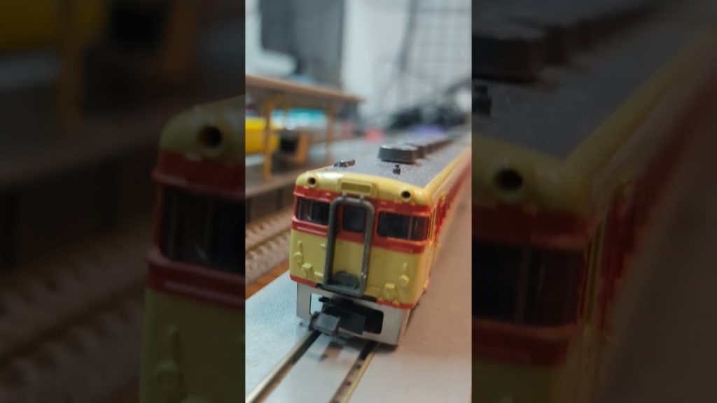 キハ58系Nゲージ旧製品#nゲージ #train #鉄道 #気動車 #キハ58 #国鉄車両 #国鉄#日本国有鉄道 #tomix #レトロ #昭和の列車#登録してね