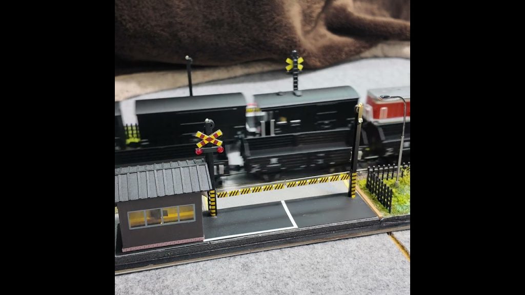 Hoscale 第二種複線踏切 KATO新D51 DD51 【大阪ジェイモデリング】【OsmoPocket3】【ショート】 part 1   024