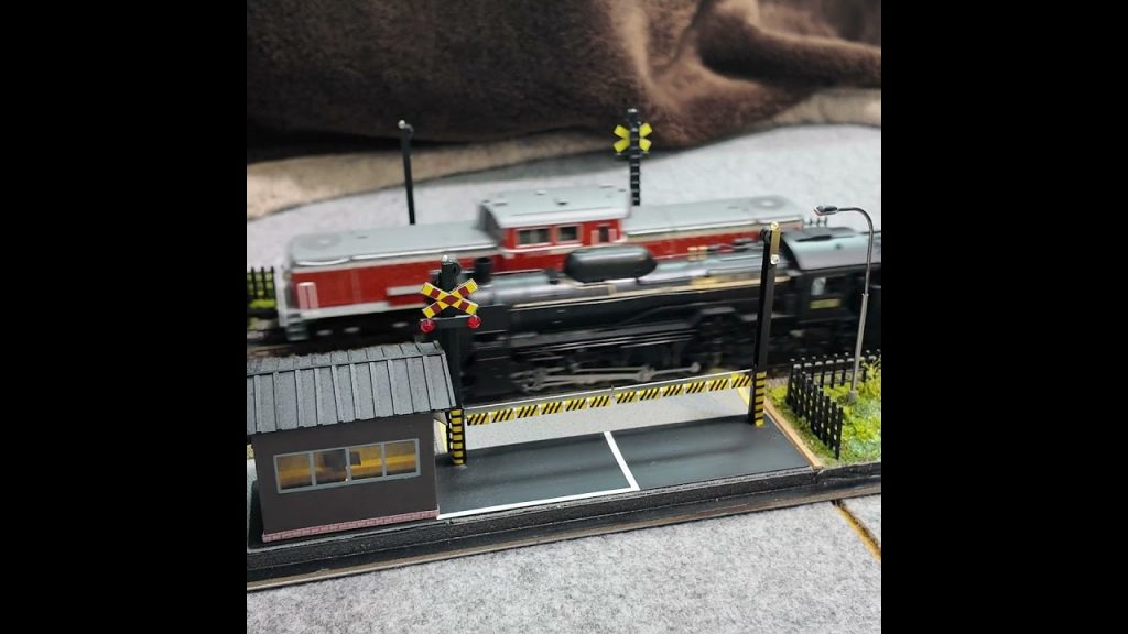 Hoscale 第二種複線踏切 KATO新D51 DD51 【大阪ジェイモデリング】【OsmoPocket3】【ショート】 part 2   004