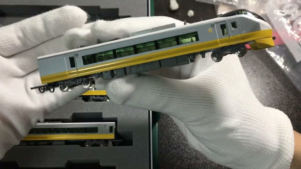 Nゲージ KATO 特別企画品 E657系 E653系 リバイバルカラー(黄) 10両セット 開封