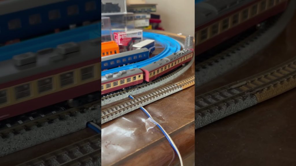 Nゲージ（鉄道模型）コレクションKATO 455系 3両セット。懐かしの旧国鉄急列車。クモハ457-112、モハ456-133、クハ455-31。＃Nゲージコレクション
