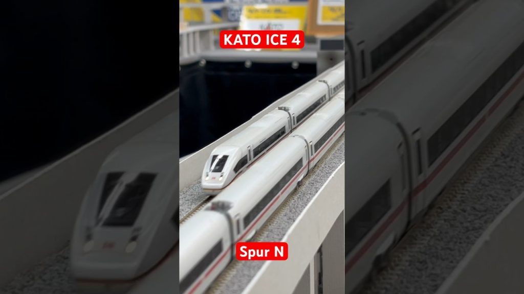 Spur N: KATO DB ICE4 #modellbahn #modeltrains #ice #intercityexpress #1zu160 #nゲージ