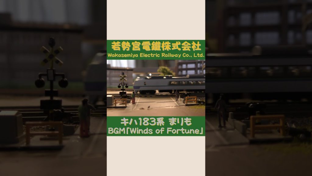 TOMIX キハ183系　まりも　#Shorts #Nゲージ #のりもの探検隊BGM #のりもの探険隊BGM ＠Wakasemiya