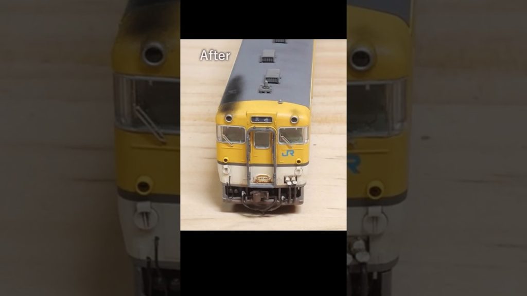 キハに命を吹き込む / #鉄道模型 #nゲージ  #shorts