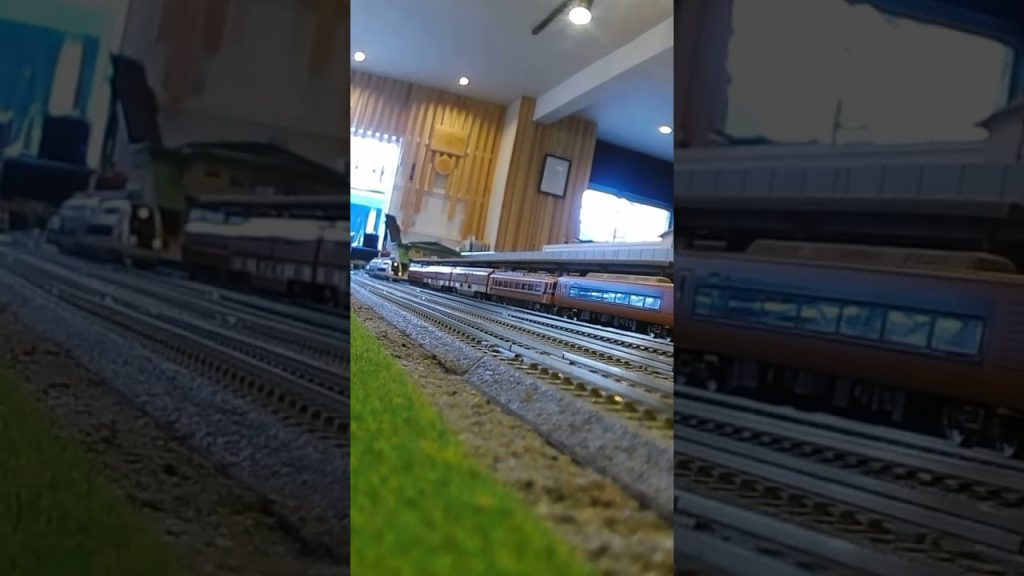 お盆休みのヨーロッパへはtgvで #nゲージ #鉄道模型 #kato #tgv #sncf #スイス #フランス 8月10日撮影