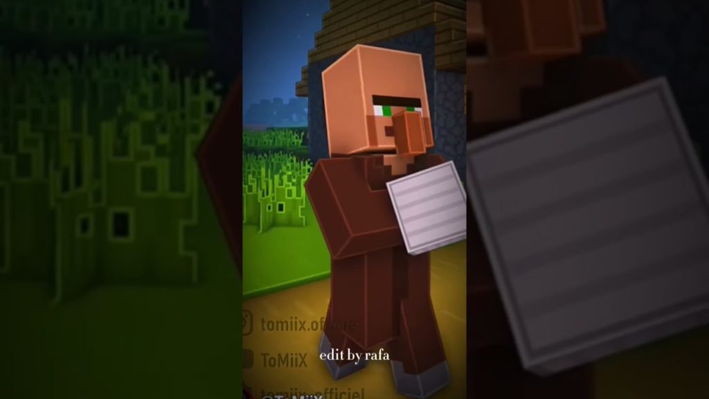 #tomix #minecraft #villageois