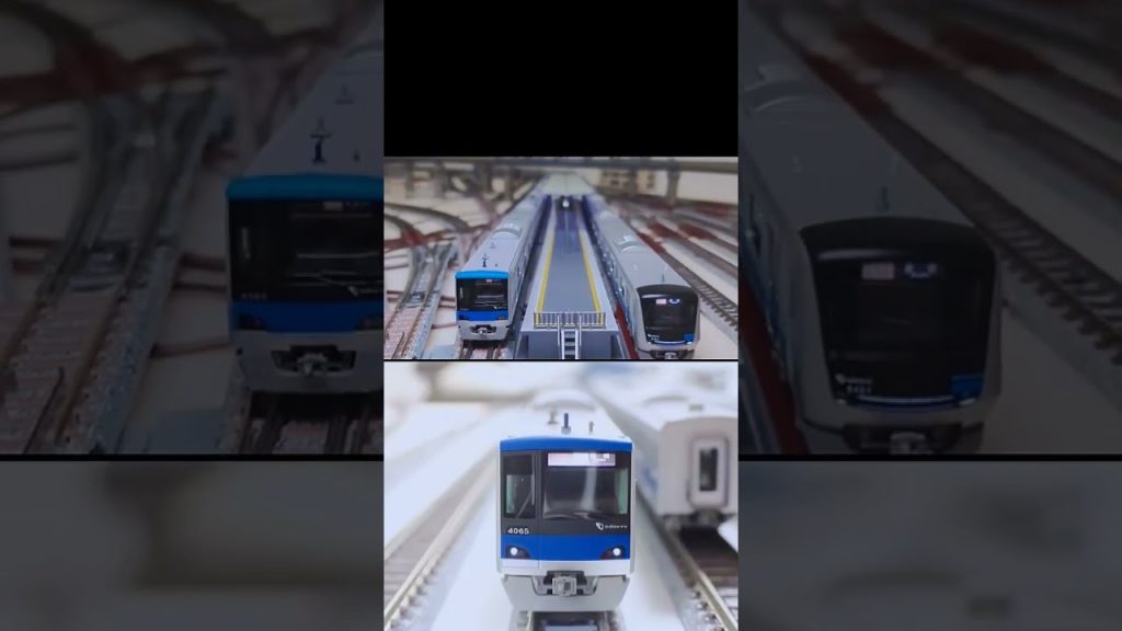 1 共走小田急電鉄 4000形 TOMIX 98748 98749 & 5000形 POPONDETTA 6083 ODAKYU ELECTRIC RAILWAY 4000 & 5000 ＃train