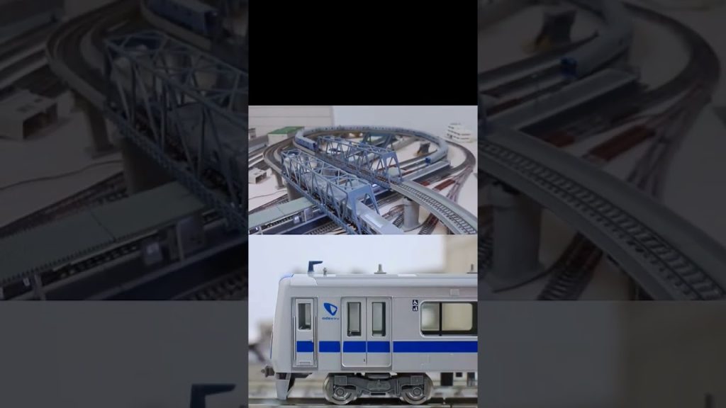 4 共走小田急電鉄 4000形 TOMIX 98748 98749 & 5000形 POPONDETTA 6083 ODAKYU ELECTRIC RAILWAY 4000 & 5000 ＃train