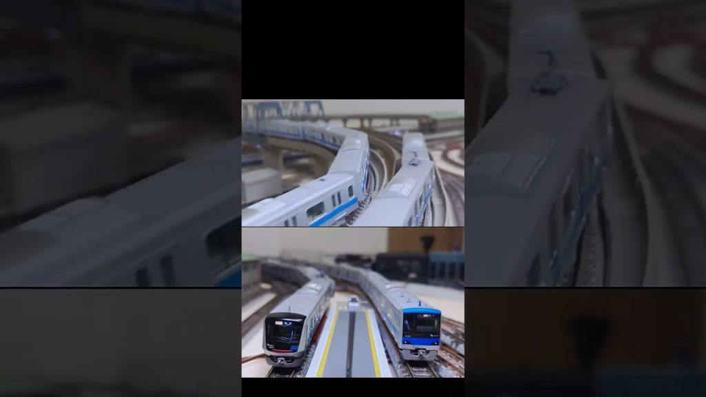 6 共走小田急電鉄 4000形 TOMIX 98748 98749 & 5000形 POPONDETTA 6083 ODAKYU ELECTRIC RAILWAY 4000 & 5000 ＃train