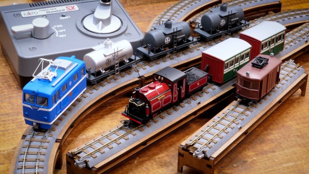 ナローゲージユニトラックの走行台をつくる / 鉄道模型 / Building a Narrow Gauge Unitrack Track Base