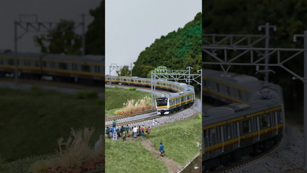 #南武線 #E233系 ▼KATO N-scale model, J.R.EAST Passenger Car Series E233-8000 ”Nambu Line“.
