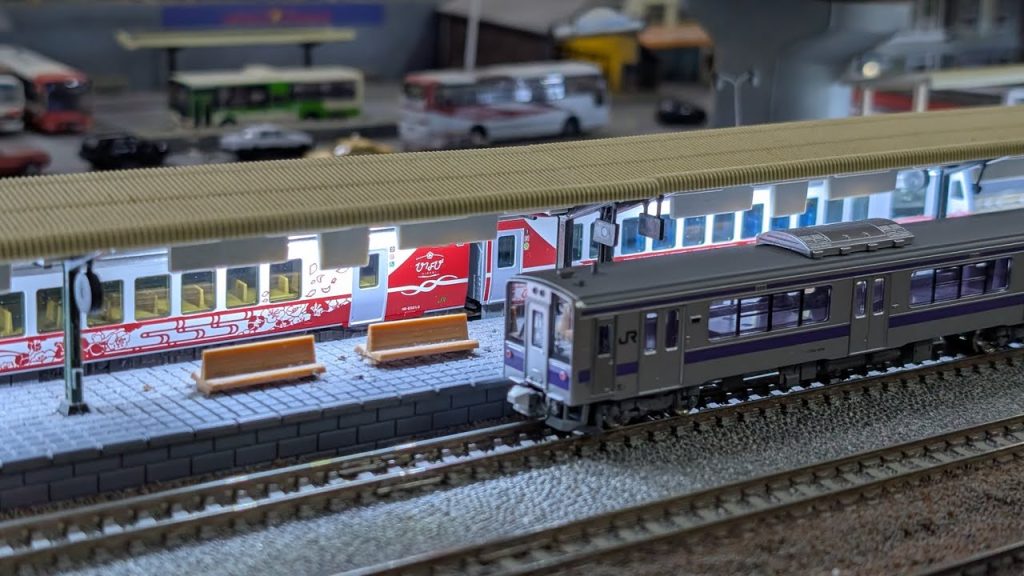 【走行動画】KATO701系1000盛岡色　KATO HB-E300「陽旅ひなび」KATOキハ111-100＋キハ112＋100　マイクロエースE751