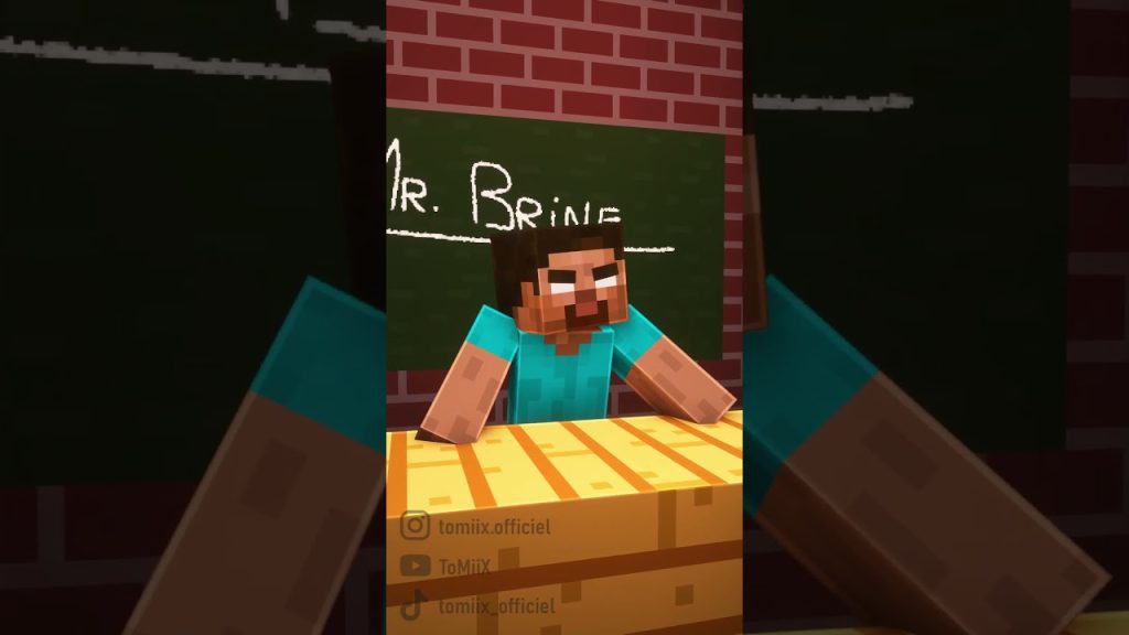 La rentrée scolaire sur Minecraft !