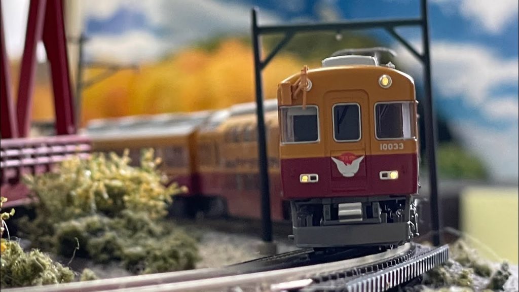 ＜Nゲージ＞東京はなれ 17番線（電化バージョン）の紹介動画（富山地方鉄道）Nゲージ 鉄道模型 レンタルレイアウトRe-Color
