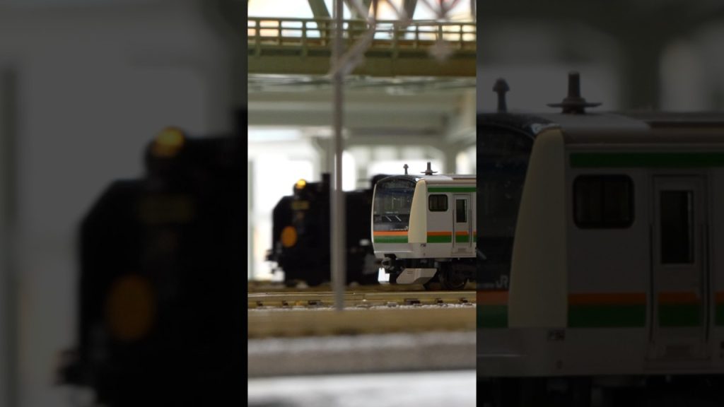 Nゲージ 鉄道模型 Kato D51-498 + 12系#nゲージ #kato #train #railway #modeltrains #d51 #12系  #sl水上号