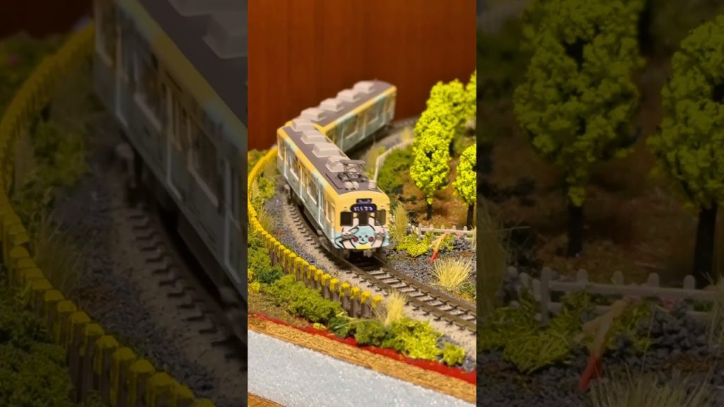【Nゲージ】開封！西鉄貝塚線開業100周年記念ラッピング #nゲージ #ngauge #tomix #鉄道 #電車 #走行動画 #開封動画 #電車 #西鉄 #あたおか #貝塚線 #600形
