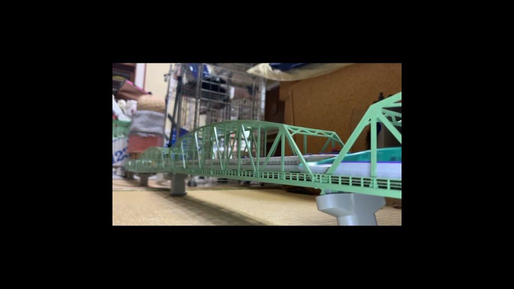 Nゲージ鉄道模型ショートNo.95 KATO H5系新幹線 走行シーン #nゲージ #新幹線 #鉄道模型