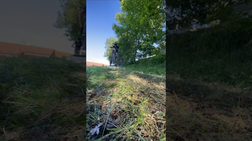 Piste de VTT.